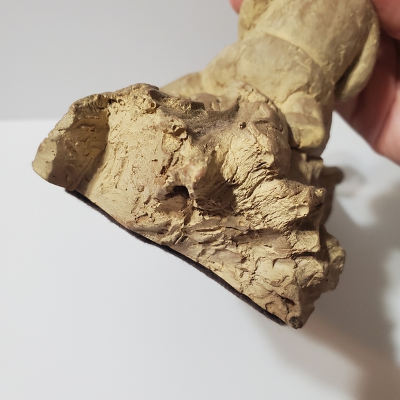 Vintage Haeger Pottery M. Strubel Resin Sculpture 2 Children On A Fallen Tree - Picture 10 of 16